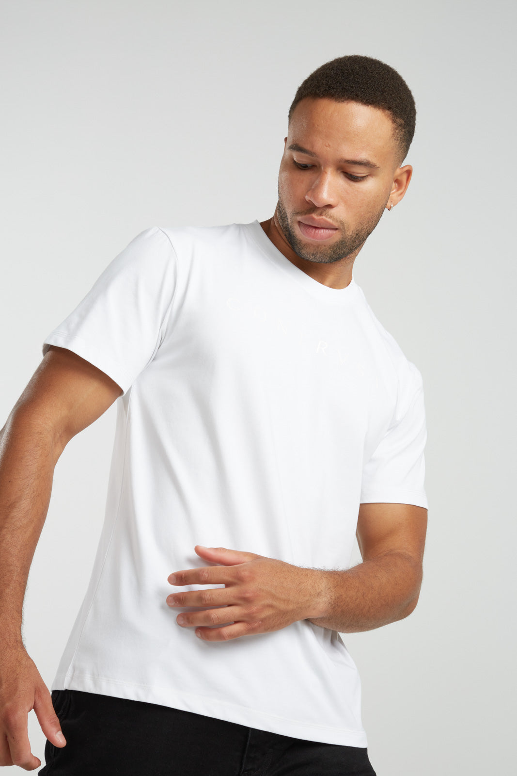 Conquer White T-Shirt