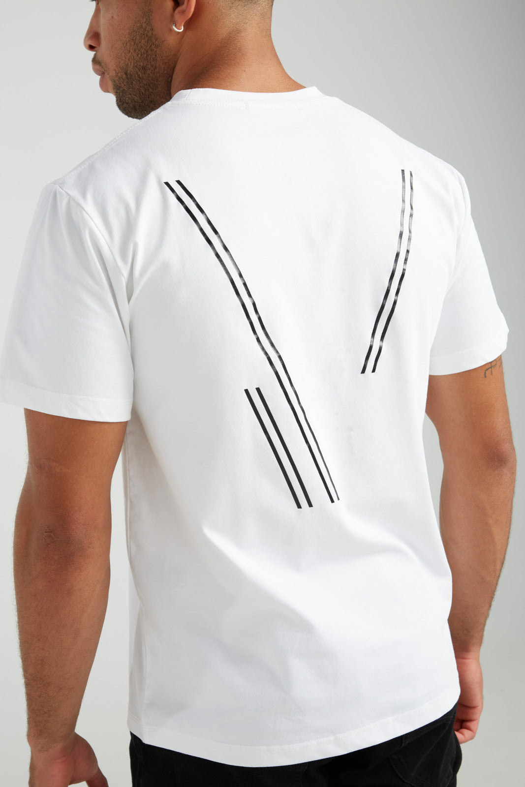 Contrvst White T-Shirt