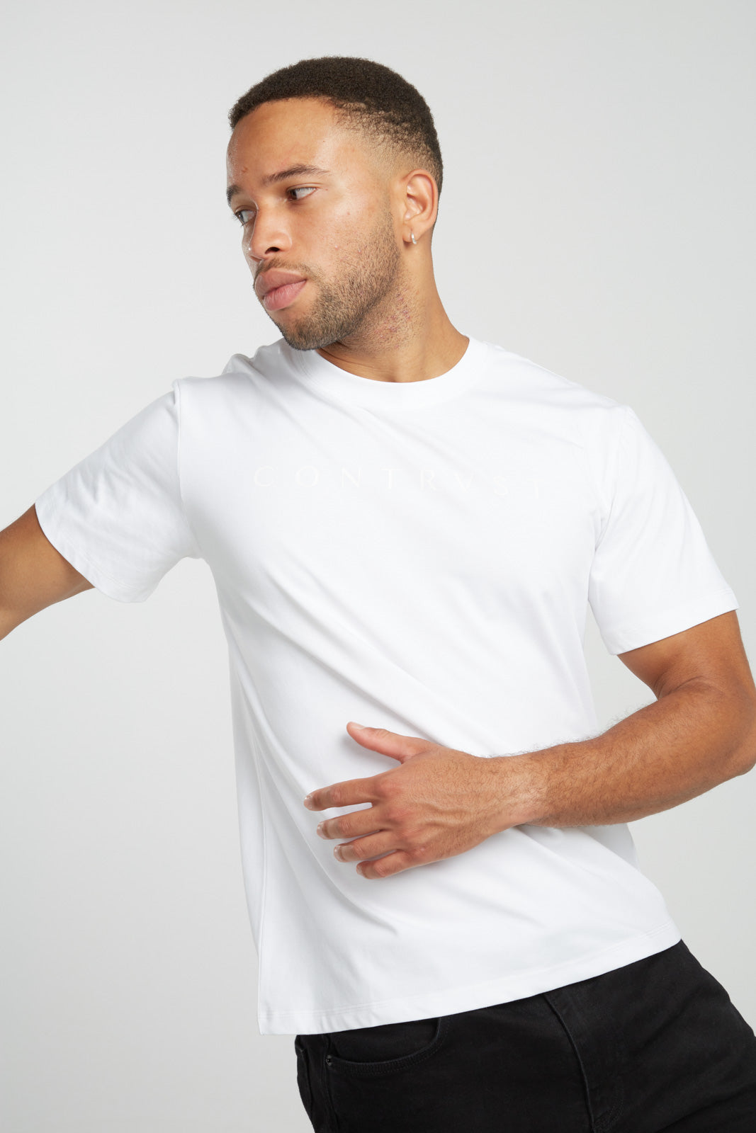 Conquer White T-Shirt